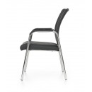 Стул HALMAR VIGOR черный/хром